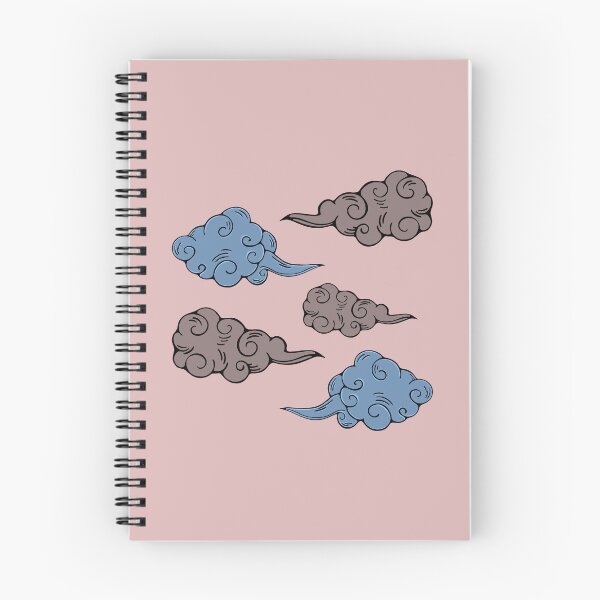 Item preview, Blue tattoo clouds designed and sold by pinkyfish1010.