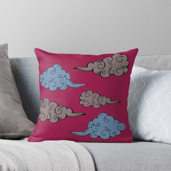 Item preview, Blue tattoo clouds designed and sold by pinkyfish1010.