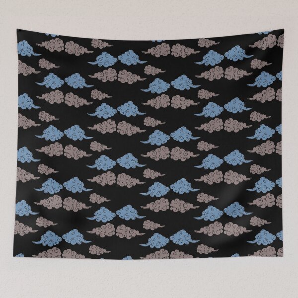 Item preview, Blue tattoo clouds designed and sold by pinkyfish1010.