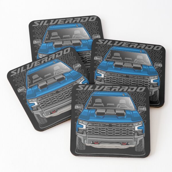 Item preview, Chevy Silverado 1500 ZR2 (Glacier Blue) designed and sold by JioojiProject.