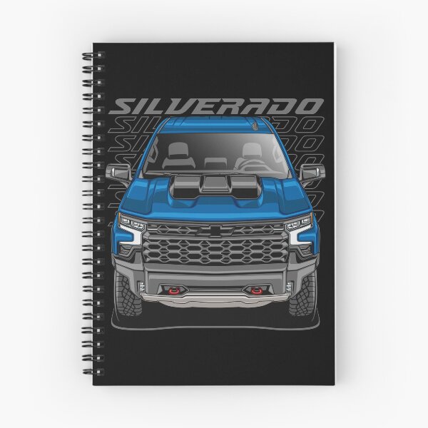 Item preview, Chevy Silverado 1500 ZR2 (Glacier Blue) designed and sold by JioojiProject.