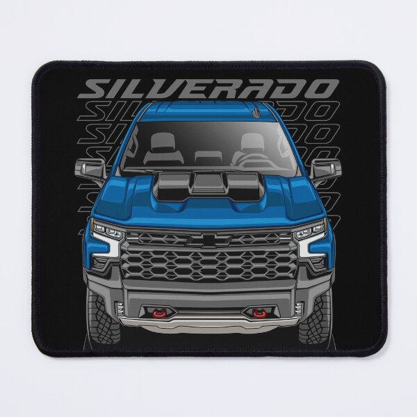 Item preview, Chevy Silverado 1500 ZR2 (Glacier Blue) designed and sold by JioojiProject.