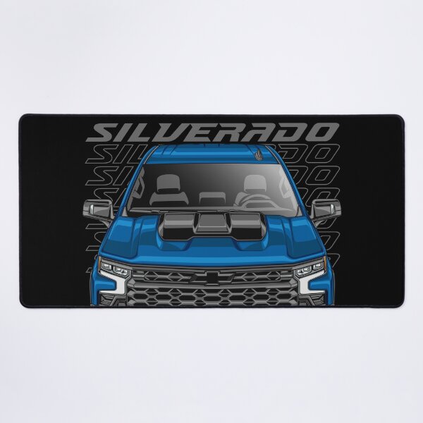 Item preview, Chevy Silverado 1500 ZR2 (Glacier Blue) designed and sold by JioojiProject.