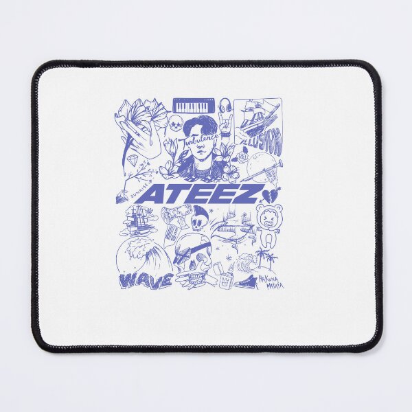 Item preview, ATEEZ Kpop Doodle Art designed and sold by BerryHand.