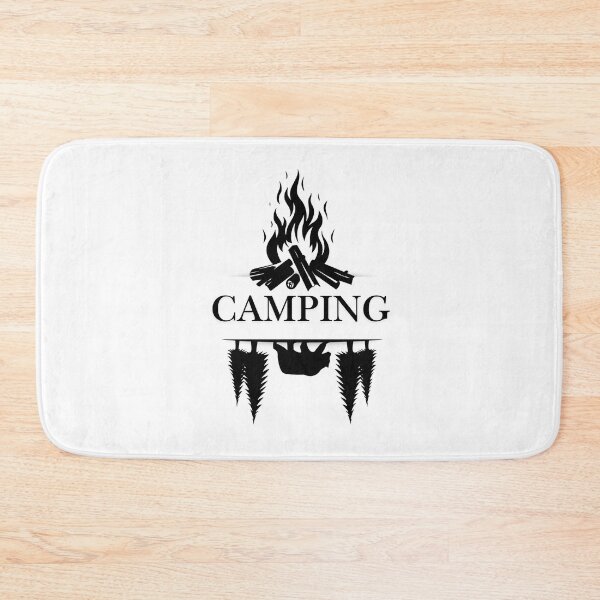 Item preview,  Camping Spirit Bonfire - Minimalist Outdoor Fire Art  designed and sold by Atlasoloji.