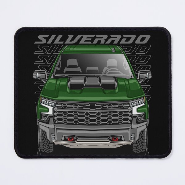 Item preview, Chevy Silverado 1500 ZR2 (Forest Green) designed and sold by JioojiProject.