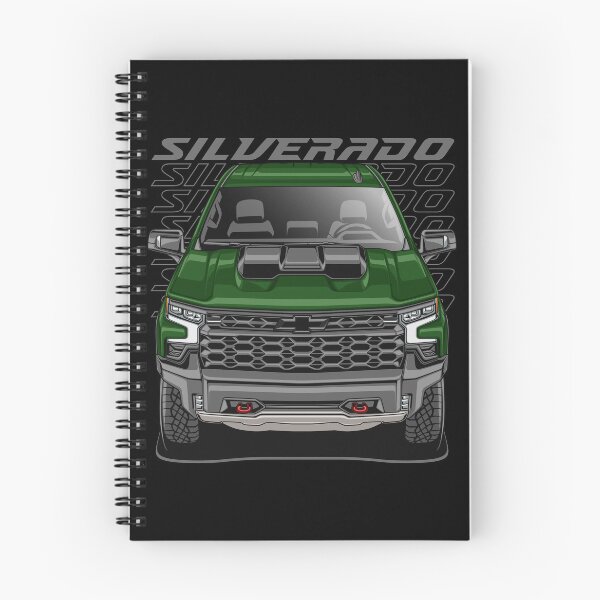 Item preview, Chevy Silverado 1500 ZR2 (Forest Green) designed and sold by JioojiProject.