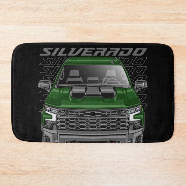 Item preview, Chevy Silverado 1500 ZR2 (Forest Green) designed and sold by JioojiProject.