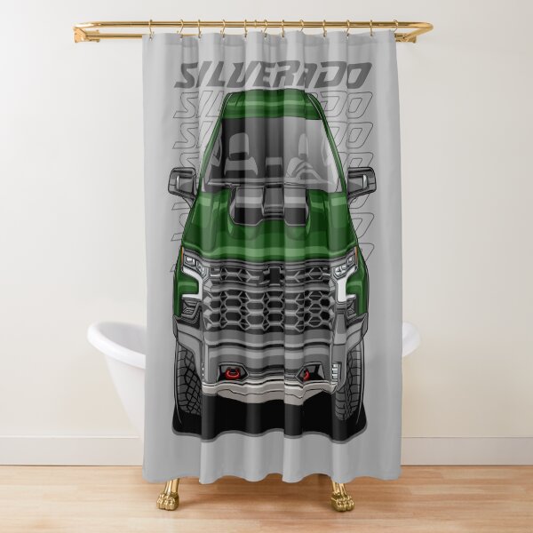 Item preview, Chevy Silverado 1500 ZR2 (Forest Green) designed and sold by JioojiProject.