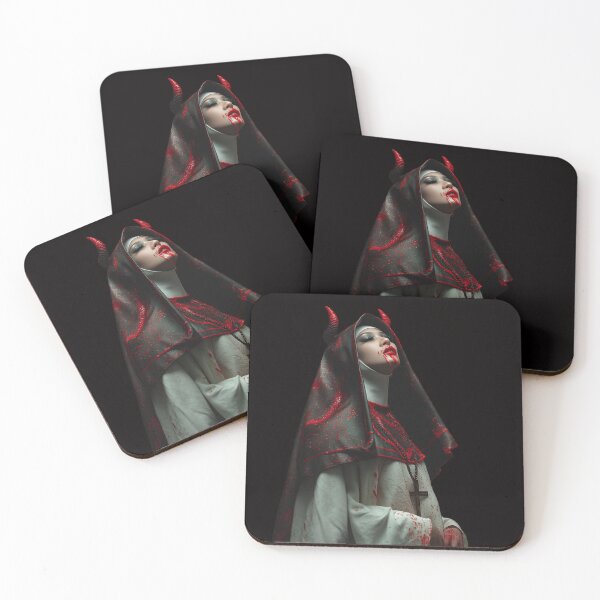 Item preview, anime nun designed and sold by CursedbyLilith.