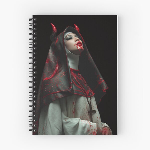Item preview, anime nun designed and sold by CursedbyLilith.
