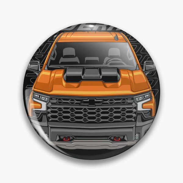 Item preview, Chevy Silverado 1500 ZR2 (Tangier Orange) designed and sold by JioojiProject.