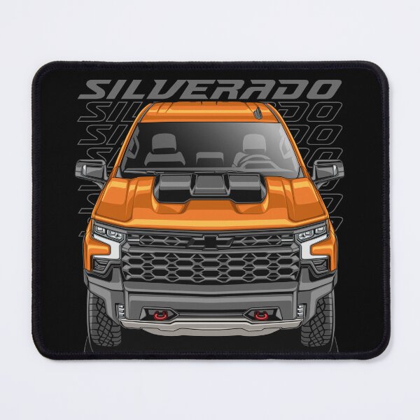 Item preview, Chevy Silverado 1500 ZR2 (Tangier Orange) designed and sold by JioojiProject.