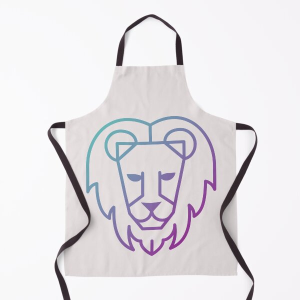 Item preview, Leo Zodiac Sign Art Print — Aesthetic Gradient Lion Illustration for Astrology Lovers designed and sold by Artsy Corner.