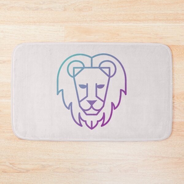 Item preview, Leo Zodiac Sign Art Print — Aesthetic Gradient Lion Illustration for Astrology Lovers designed and sold by Artsy Corner.