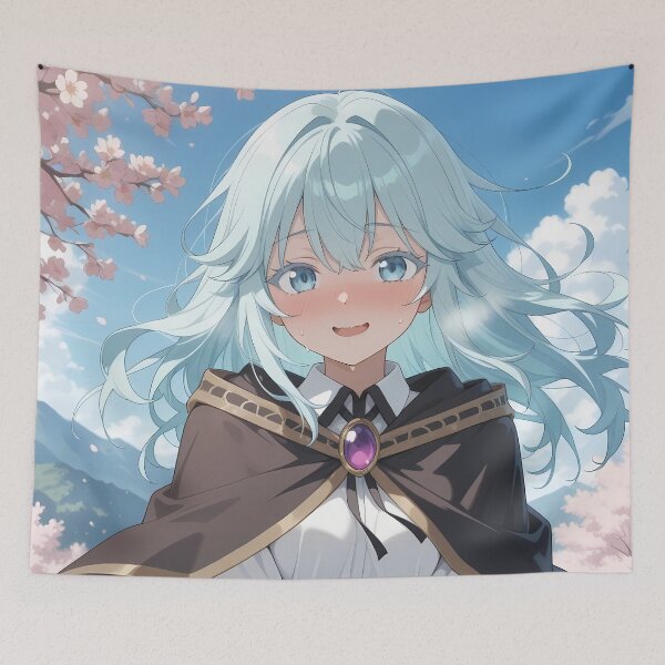 Item preview, Elfaria Albis Wistoria Wand Sword Blushing Spring Breeze designed and sold by SuperTeamCanada.