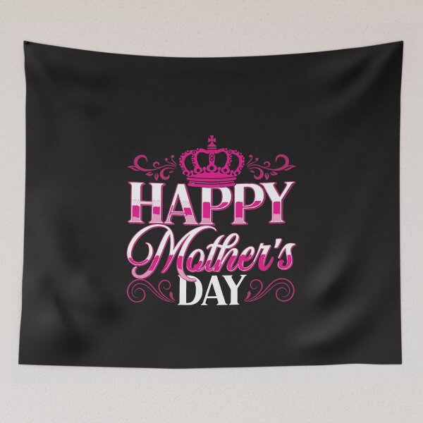 Item preview, Happy Mother’s Day 2026 Pink Crown Mom Grandma Gift Cute Floral Mother Gift designed and sold by kiralynstration.