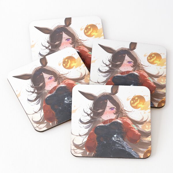Item preview, Rice Shower Uma Musume Autumn Pumpkin Glow Cozy Mood designed and sold by SuperTeamCanada.