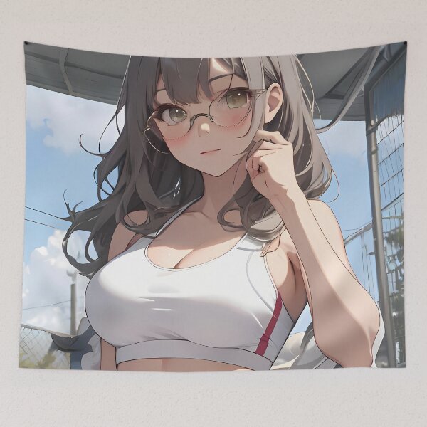 Item preview, Rio Futaba Bunny Girl Senpai Sporty Glasses Outdoor Energy designed and sold by SuperTeamCanada.