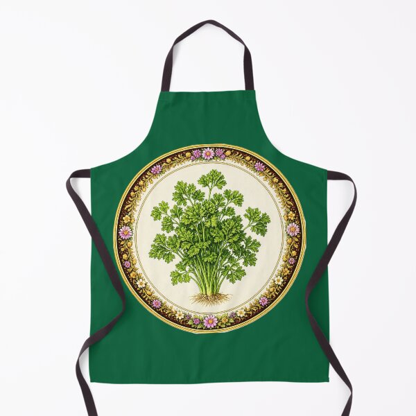 Item preview, Parsley – Fresh Harvest Classic Herb Portrait designed and sold by TheJoyfulPen.