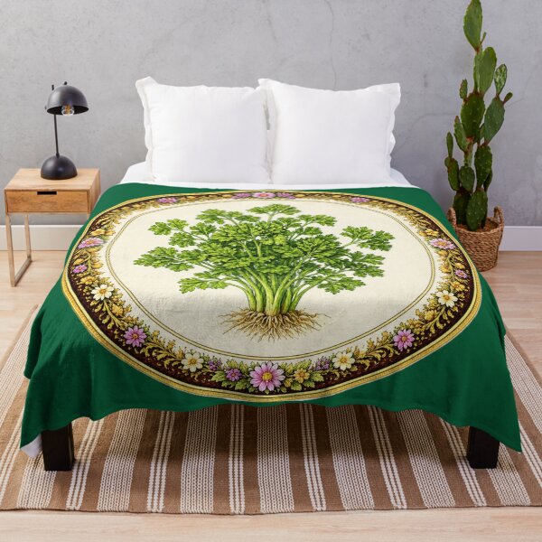 Item preview, Parsley – Fresh Harvest Classic Herb Portrait designed and sold by TheJoyfulPen.