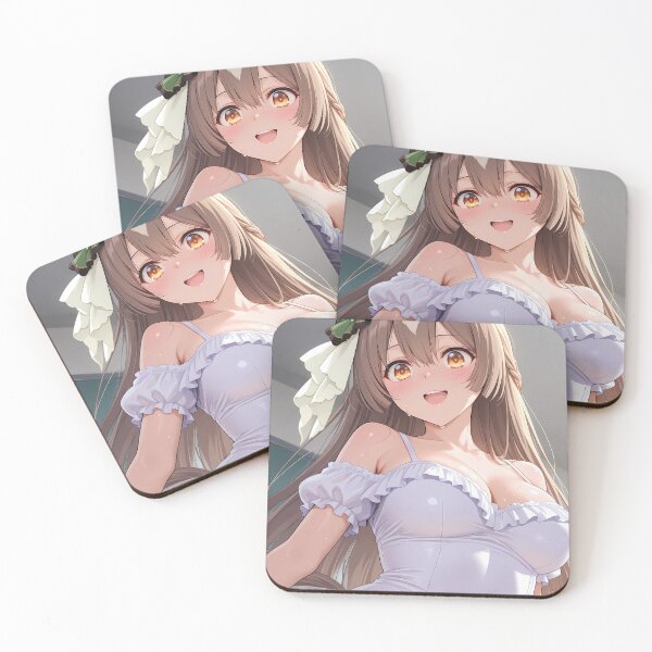 Item preview, Satono Diamond Uma Musume Pretty Derby White Dress Low Angle Smile designed and sold by SuperTeamCanada.