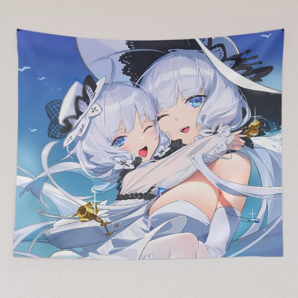 Item preview, Illustrious Azur Lane Sunny Hug With Bright Ocean Mood designed and sold by SuperTeamCanada.