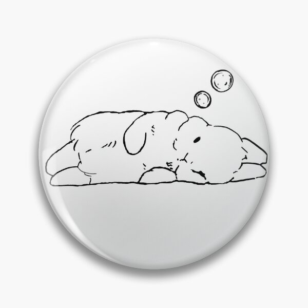 Item preview, cute animal bunny sticker designed and sold by eroticdels.