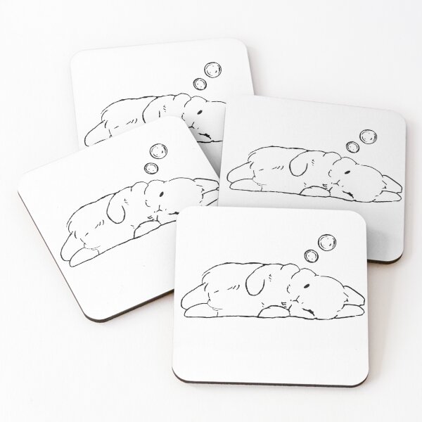 Item preview, cute animal bunny sticker designed and sold by eroticdels.