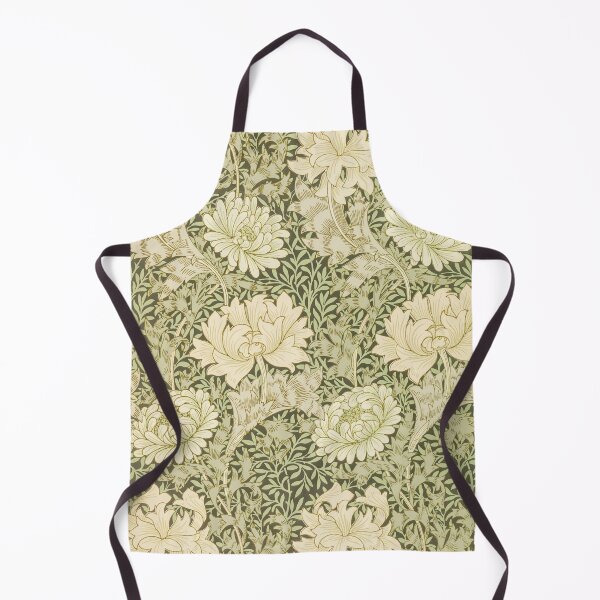 Item preview, Sage Green Chrysanthemum Damask William Morris designed and sold by Glimmersmith.