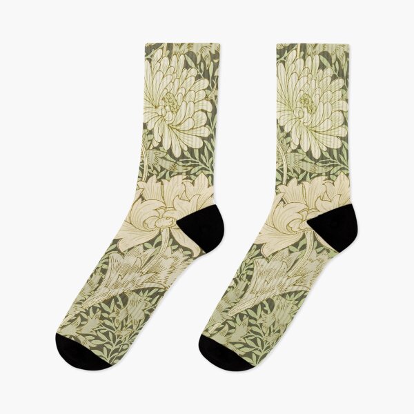 Item preview, Sage Green Chrysanthemum Damask William Morris designed and sold by Glimmersmith.