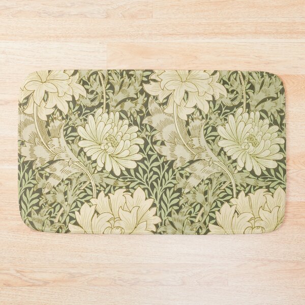 Item preview, Sage Green Chrysanthemum Damask William Morris designed and sold by Glimmersmith.