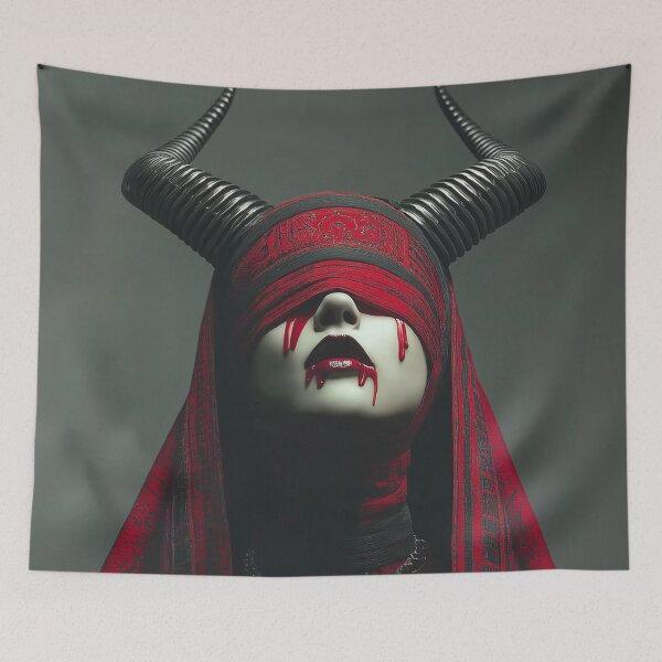 Item preview, evil nun designed and sold by CursedbyLilith.