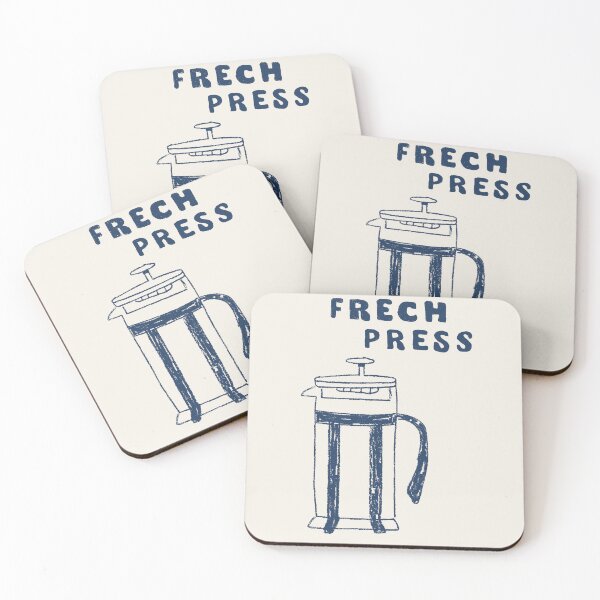Item preview, French Press Brew Guide designed and sold by SZPosterStudio.