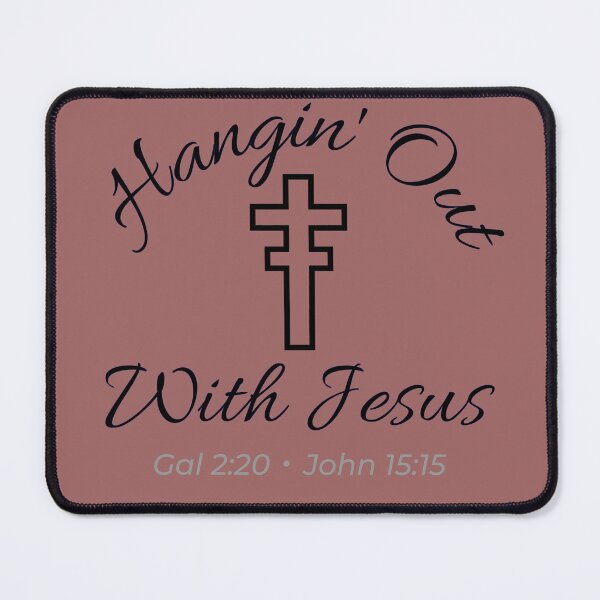 Item preview, Hangin' Out with Jesus Christian Inspirational tshirt designed and sold by TheBibleStop.