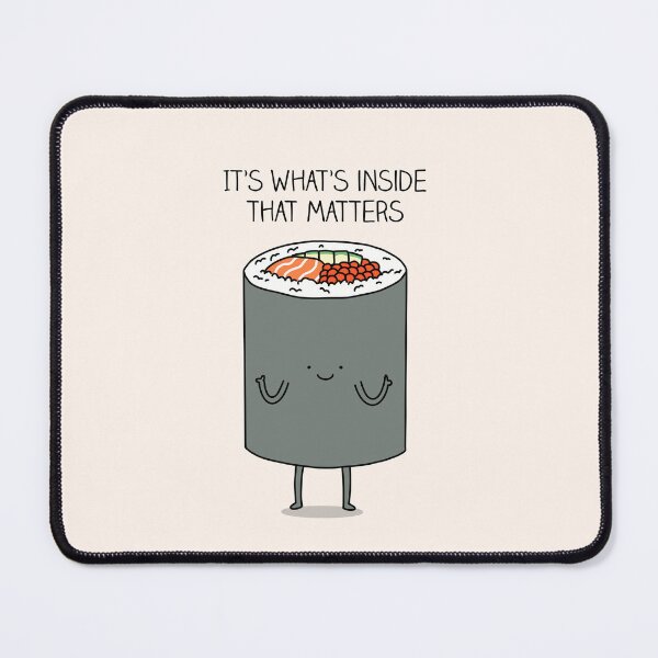 Item preview, Sushi roll - It's what's inside that matters designed and sold by Milkyprint.