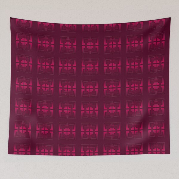 Item preview, Rubin geometric  pattern designed and sold by fuzzyfox.