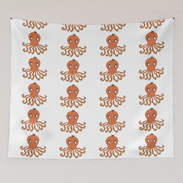 Item preview, Orange Octopus designed and sold by artbynoms.
