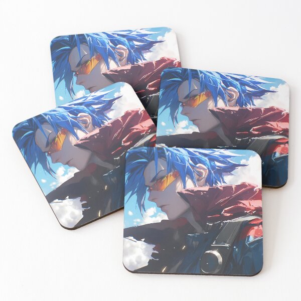 Item preview, Kamina Gurren Lagann Blue Sky Grit Determined Profile Energy designed and sold by SuperTeamCanada.