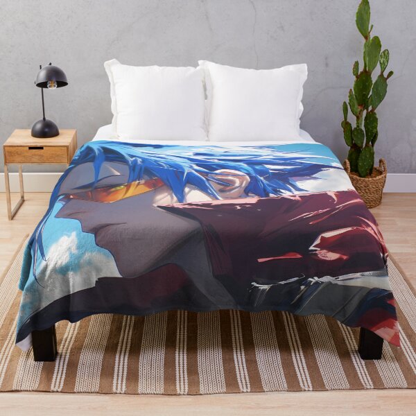 Item preview, Kamina Gurren Lagann Blue Sky Grit Determined Profile Energy designed and sold by SuperTeamCanada.