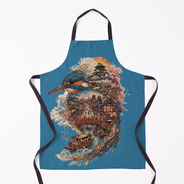 Item preview, Worlds Within Worlds: Kingfisher of Edo Dreams designed and sold by sunbowjp stadio.