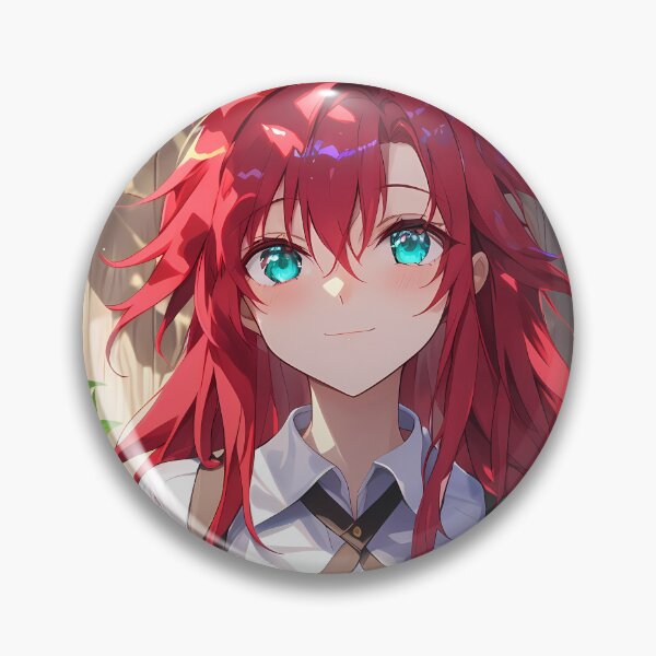 Item preview, Rias Gremory High School Dxd Red Hair Gentle Smile Sunlit Garden Scene designed and sold by SuperTeamCanada.