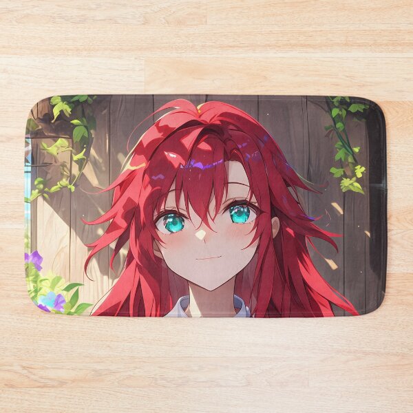 Item preview, Rias Gremory High School Dxd Red Hair Gentle Smile Sunlit Garden Scene designed and sold by SuperTeamCanada.