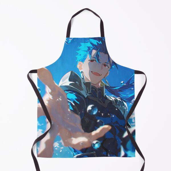 Item preview, Lancer Fate Stay Night Blue Sky Water Splash Heroic Anime Boy designed and sold by SuperTeamCanada.