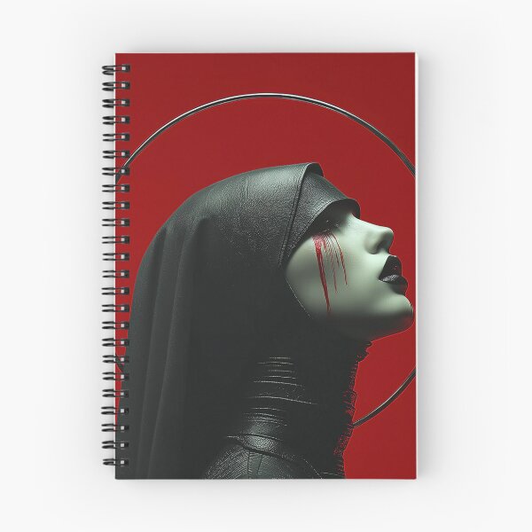 Item preview, anime nun designed and sold by CursedbyLilith.