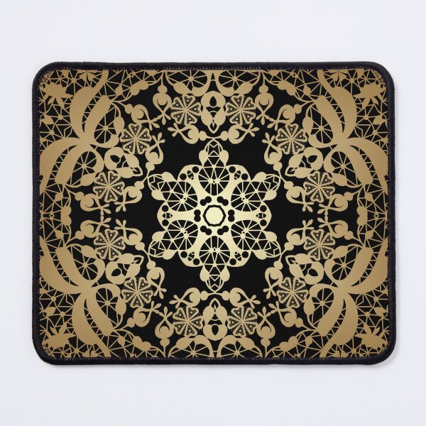 Item preview, Golden seamless ornament designed and sold by fuzzyfox.