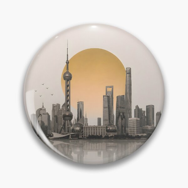 Item preview, Shanghai Minimal Luxury Design – Elegant China Aesthetic designed and sold by ArtYouFeel.