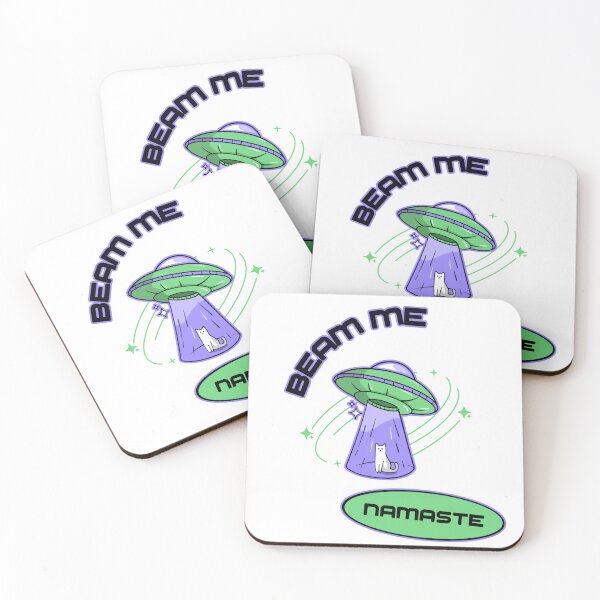 Item preview, Beam Me Namaste designed and sold by SarcasticTeez.