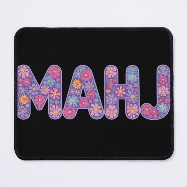 Item preview, Mahj Floral Shirt – Cute Mahjong Lover Gift, Colorful Retro Flower Mahjong Design designed and sold by WearVerse440.