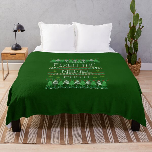 Item preview, Newel Post Ugly Christmas Sweater designed and sold by Normbot2000.